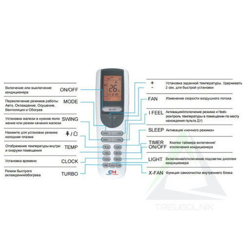 Кондиціонер Cooper&Hunter CH-S12FTXQ-NG Veritas Inverter R32 WIFI