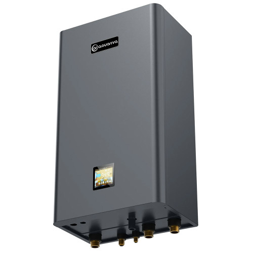 Инверторный тепловой насос для дома Aquaviva Plus 13 (12.60 кВт), циркуляционный насос + трехходовой клапан