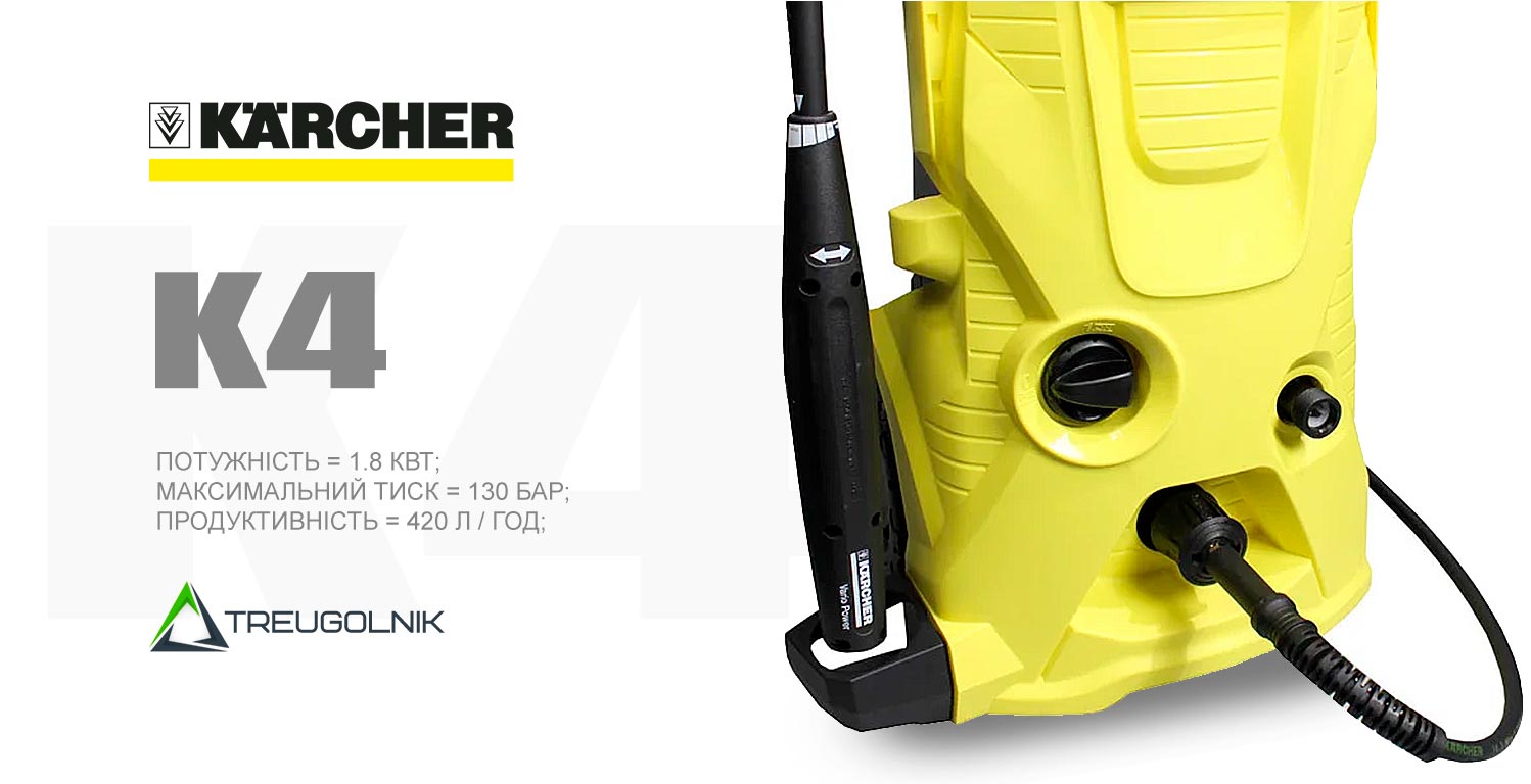 Мийка високого тиску Karcher K4